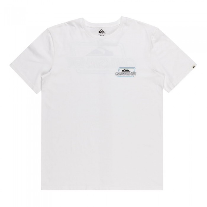 [해외]퀵실버 반소매 티셔츠 라인 By 라인 14140488692 White