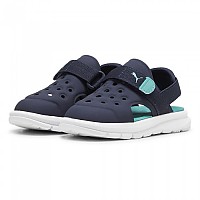 [해외]푸마 유아 샌들 Evolve AC 15140377645 Navy / Sparkling Green / White