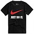 [해외]나이키 KIDS Swoosh Just Do It 반팔 티셔츠 15139793435 Black