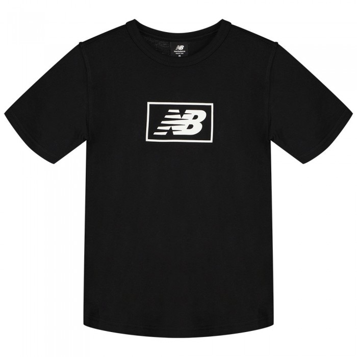 [해외]뉴발란스 반팔 티셔츠 Nb Essentials 로고 15140132375 Black
