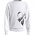 [해외]캘빈클라인 JEANS 스웨트 셔츠 Hyper Real Monogram 15140162841 Bright White