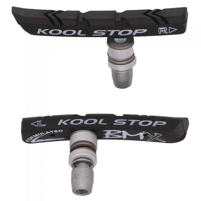 [해외]KOOL STOP 완전한 브레이크 패드 BMX 1140495147 Black / Silver