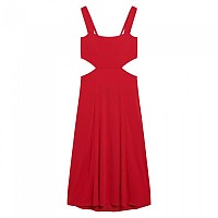 [해외]슈퍼드라이 민소매 미디 드레스 Cutout 140587986 Tango Red