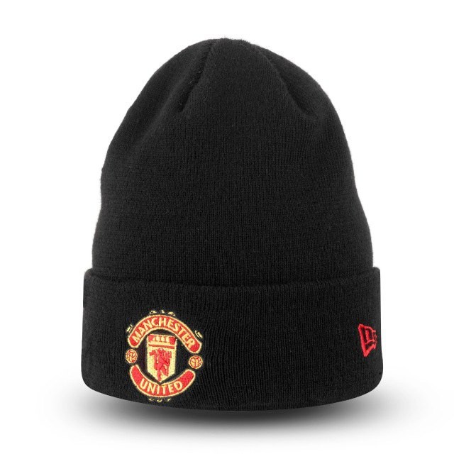 [해외]뉴에라 Core Cuff Manchester United FC 비니 139860232 Black