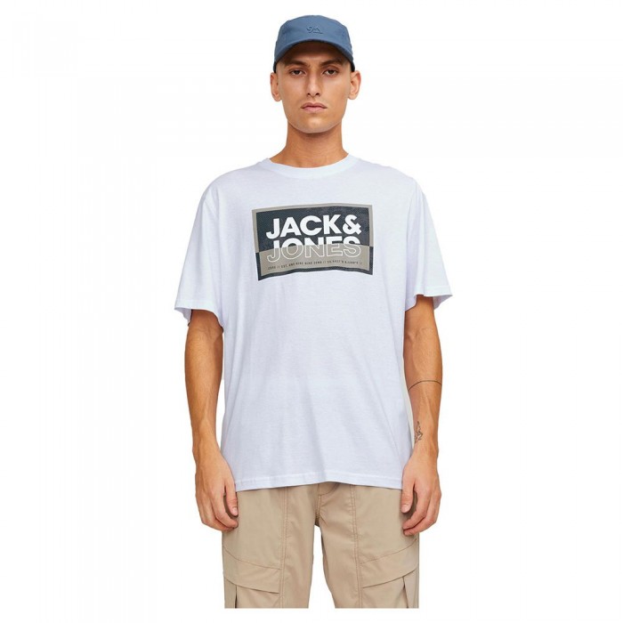 [해외]잭앤존스 Logan 반팔 티셔츠 140438527 White