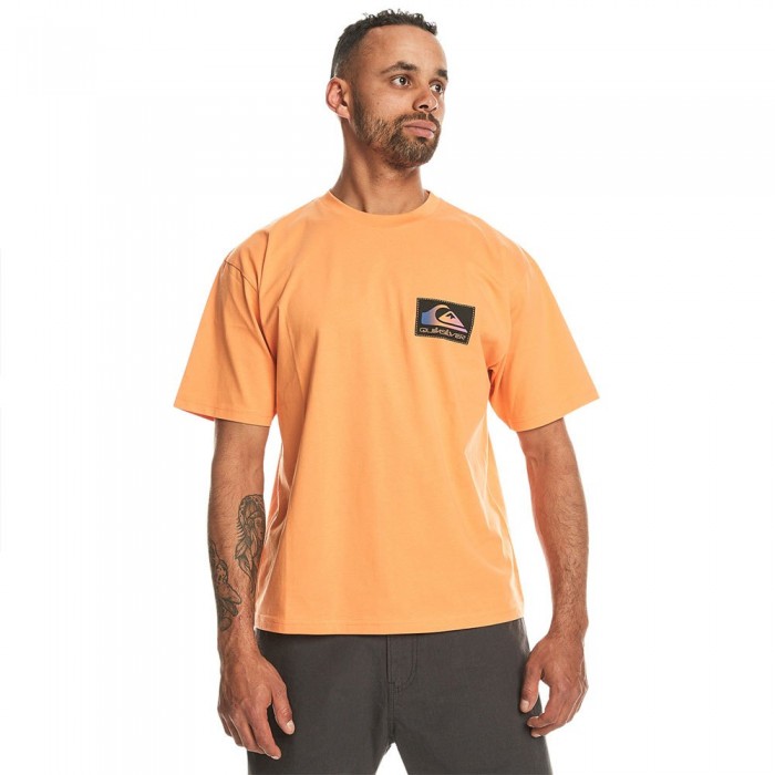 [해외]퀵실버 Back Flash 반팔 티셔츠 140488278 Tangerine