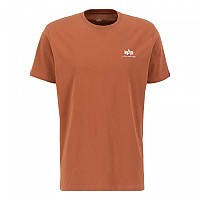 [해외]알파 인더스트리 반소매 티셔츠 Basic T Small 로고 140589358 Hazel Brown