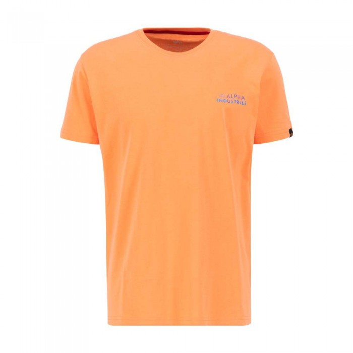 [해외]알파 인더스트리 반소매 티셔츠 Holographic Sl T 140589515 Tangerine