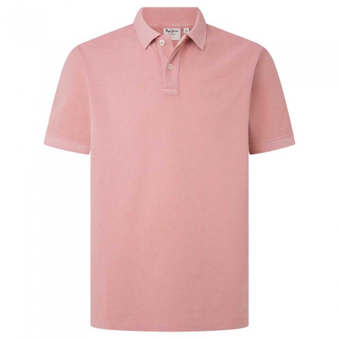 [해외]페페진스 New Oliver Gd 반팔 폴로 셔츠 140498218 Ash Rose Pink