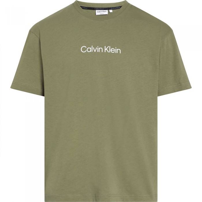 [해외]캘빈클라인 Hero 로고 Comfort 반팔 티셔츠 140615108 Delta Green