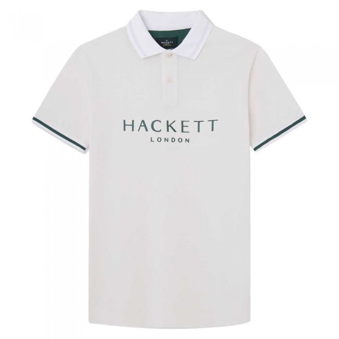 [해외]해켓 Heritage Classic 반팔 폴로 셔츠 140506727 White