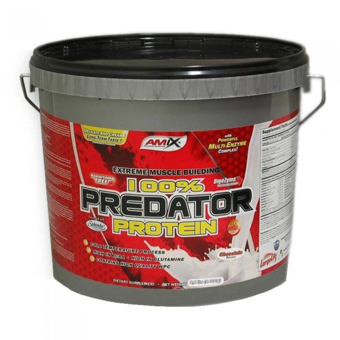 [해외]AMIX Predator 프로tein Chocolate 4kg 7139115022 Uncolor