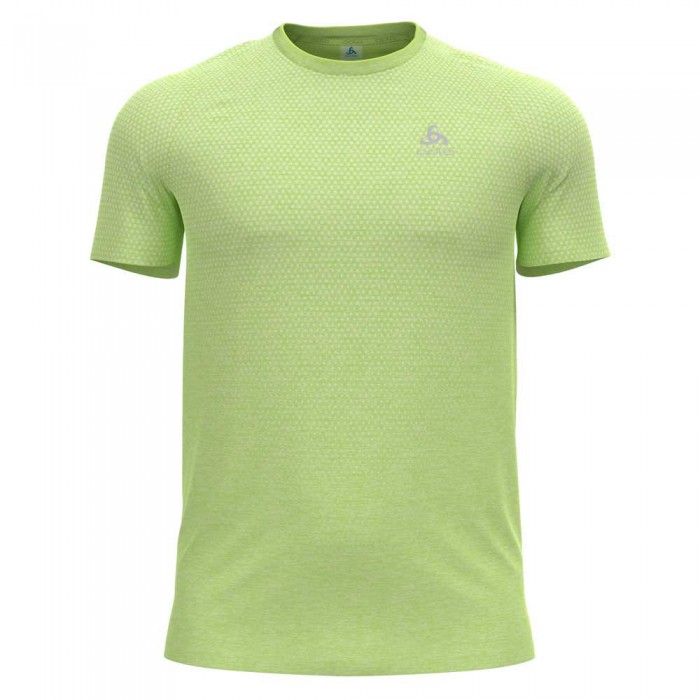 [해외]오들로 반소매 티셔츠 Crew Essential Seamless 7140620669 Sharp Green Melange