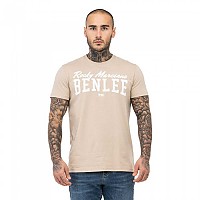 [해외]BENLEE 반소매 티셔츠 로고 7140657751 Sand / White