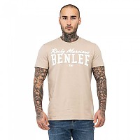 [해외]BENLEE 반소매 티셔츠 로고 7140660252 Sand / White