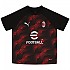 [해외]푸마 AC Milan 23/24 주니어 프리매치 반팔 티셔츠 3140130547 Black / For All Time Red