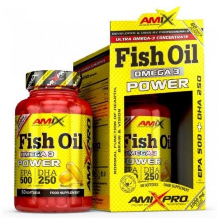 [해외]AMIX 생선 기름 Omega 3 파워 60 단위 12139114510 Uncolor