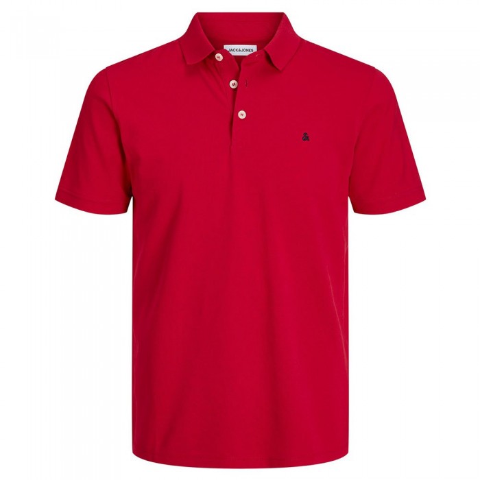 [해외]잭앤존스 Paulos 반팔 폴로 셔츠 139970960 True Red / Detail Classic