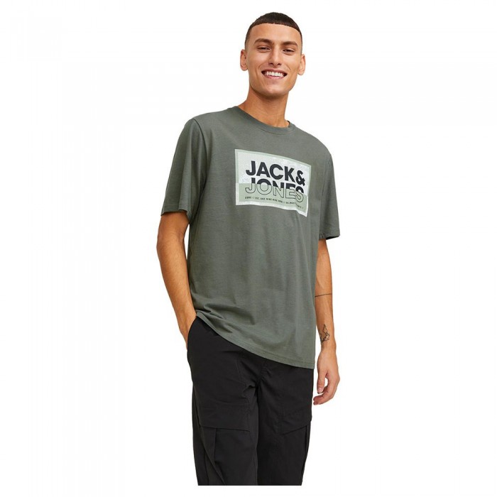 [해외]잭앤존스 Logan 반팔 티셔츠 140438524 Agave Green