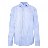 [해외]해켓 긴 소매 셔츠 와이드 Smart Stripe 140508011 Blue