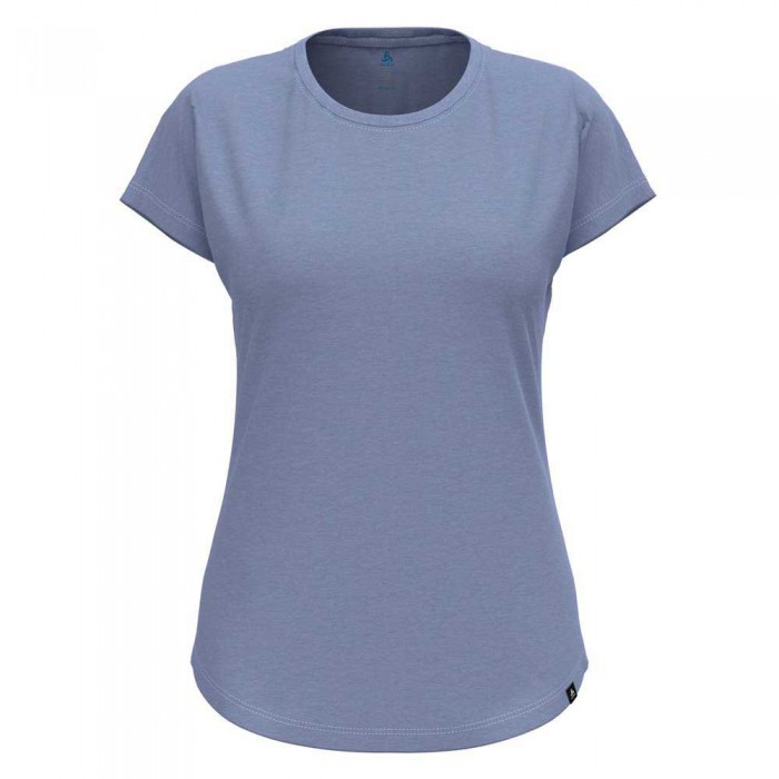 [해외]오들로 반소매 티셔츠 Essential 내추럴 Tee 4140620690 Blue Heron Melange