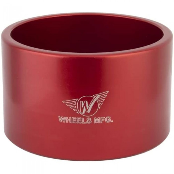 [해외]WHEELS MANUFACTURING 바텀 브라켓 베어링용 리시버 컵 에스 Extractor 1140161873 Red