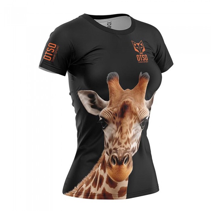 [해외]OTSO Giraffe 반팔 티셔츠 6140663490 Multicolour