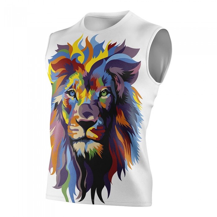 [해외]OTSO Be A Lion 민소매 티셔츠 6140663450 Multicolour