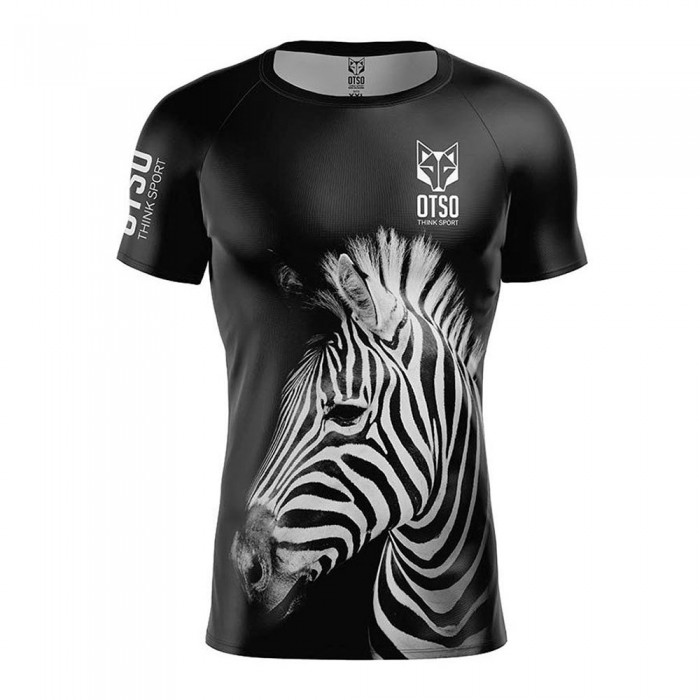 [해외]OTSO Zebra 반팔 티셔츠 6140663544 Multicolour