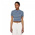 [해외]디키즈 Altoona Stripe 반팔 티셔츠 9140581108 Coronet Blue