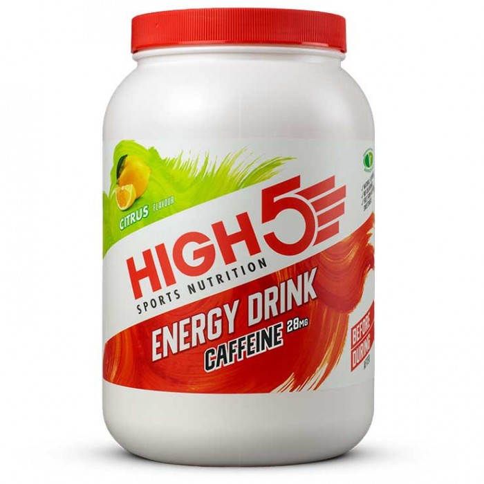 [해외]HIGH5 에너지 드링크 파우더 Caffeine 2.2kg 감귤류 7140594974 White / Red