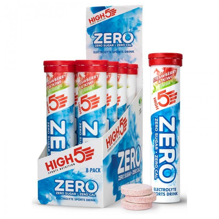 [해외]HIGH5 정제 상자 Zero 8 엑스 20 단위 딸기 & 키위 7140595049 White / Blue