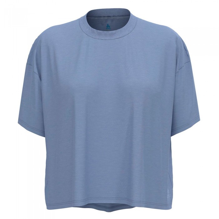 [해외]오들로 Crew 액티브 365 내추럴 반팔 티셔츠 7140620652 Blue Heron Melange