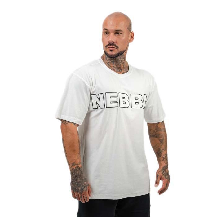 [해외]NEBBIA Loose Legacy 반팔 티셔츠 7140665170 White