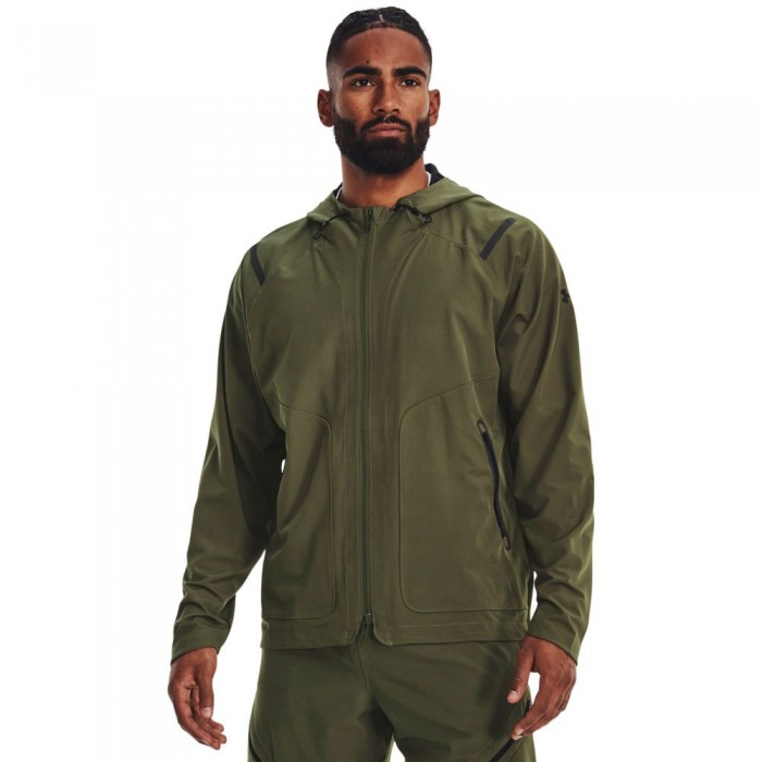 [해외]언더아머 재킷 Unstoppable 7140463857 Marine OD Green / Black