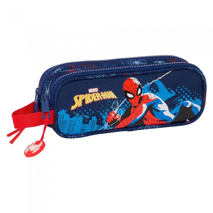 [해외]SAFTA 더블 필통 Spider-Man Neon 140675736 Multicolor
