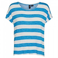 [해외]베로모다 와이드 Stripe 민소매 티셔츠 140371919 Ibiza Blue / Stripes Snow White