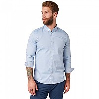 [해외]TOM TAILOR 긴 소매 셔츠 Patterned 137515016 Light Blue Oxford