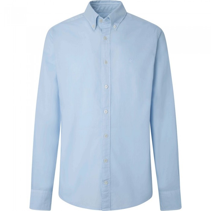 [해외]해켓 Garment Dyed Oxford 긴팔 셔츠 138655420 Blue