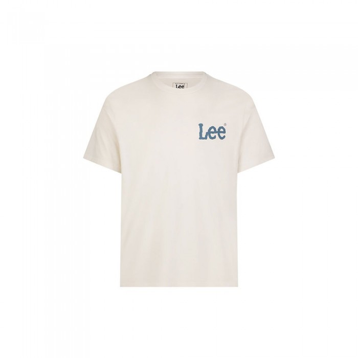 [해외]LEE Medium Wobbly 반팔 티셔츠 140549192 Ecru