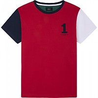 [해외]해켓 Heritage Multi Nbr 반팔 티셔츠 140506759 Red