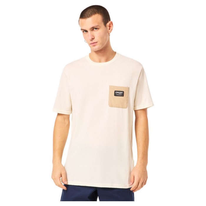 [해외]오클리 APPAREL Classic B1B 포켓 반팔 티셔츠 6140223025 Arctic White