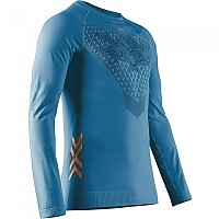 [해외]엑스 바이오닉 Twyce Run 긴팔 티셔츠 6140540404 Mineral Blue / Orange