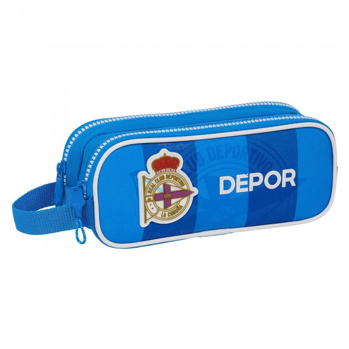 [해외]SAFTA 더블 필통 Real Deportivo De La Coru?a 14140675732 Multicolor