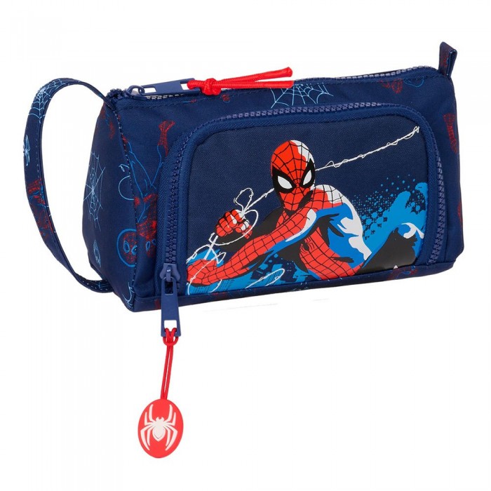 [해외]SAFTA 빈 드롭다운 포켓 필통 Spider-Man Neon 14140675811 Multicolor