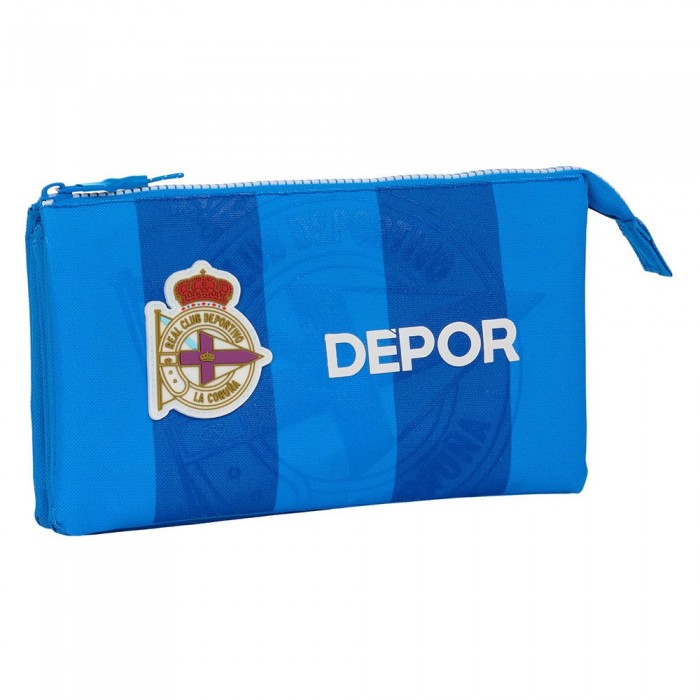 [해외]SAFTA 필통 Triple Real Deportivo De La Coru?a 14140676302 Multicolor