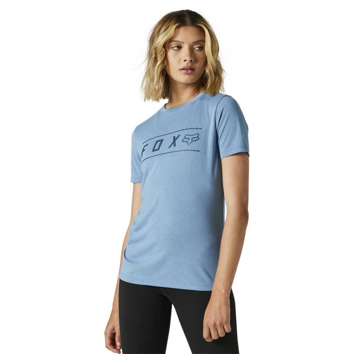 [해외]FOX RACING LFS Pinnacle 테크 반팔 티셔츠 14140669076 Dusty Blue