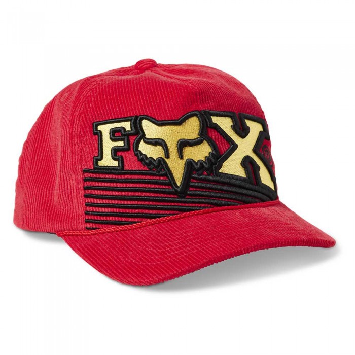 [해외]FOX RACING LFS 캡 Burm 스냅back 14140668902 Flame Red