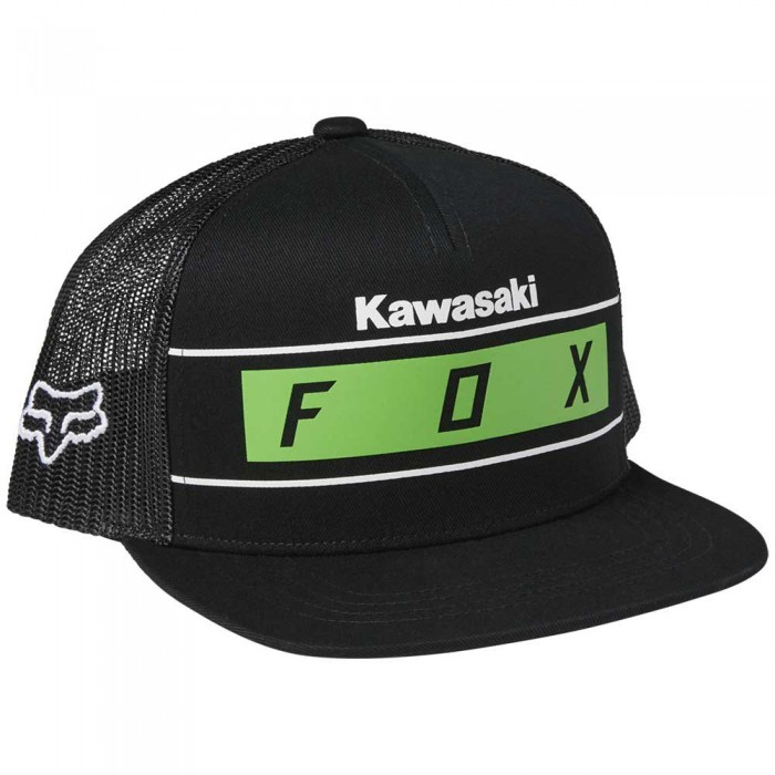 [해외]FOX RACING LFS 캡 Kawasaki Stripes SB 140669036 Black