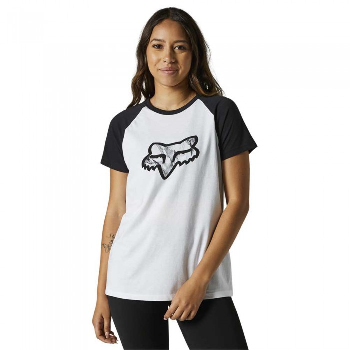 [해외]FOX RACING LFS Karrera Raglan 반팔 티셔츠 140669022 White